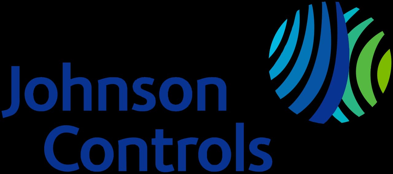 Johnson Controls Logo — Partner für Kaltwassersätze und Container-Anlagen